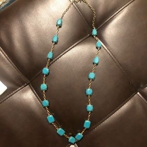 Kate spade turquoise statement necklace